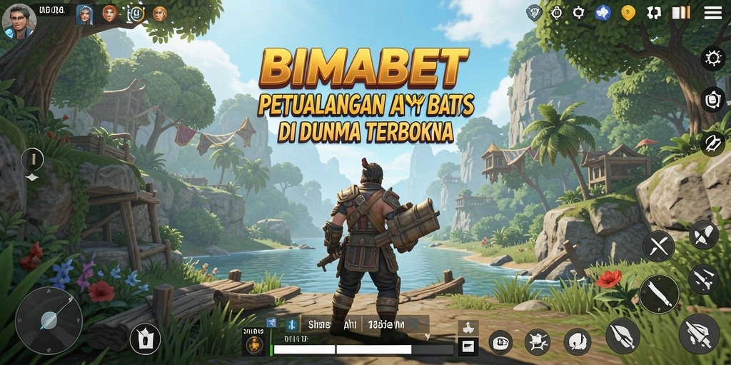Screenshot gameplay memperlihatkan petualangan seru di dunia terbuka.