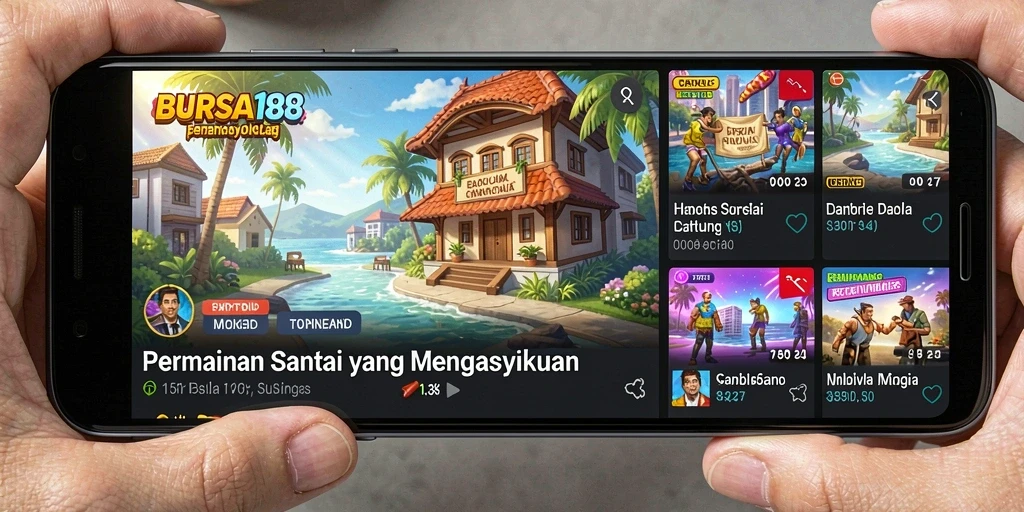 Tampilan gameplay BURSA188 menampilkan keseruan dan tantangan permainan.