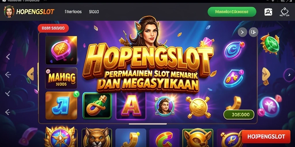 Tampilan menarik dari gameplay HOPENGSLOT yang memikat.