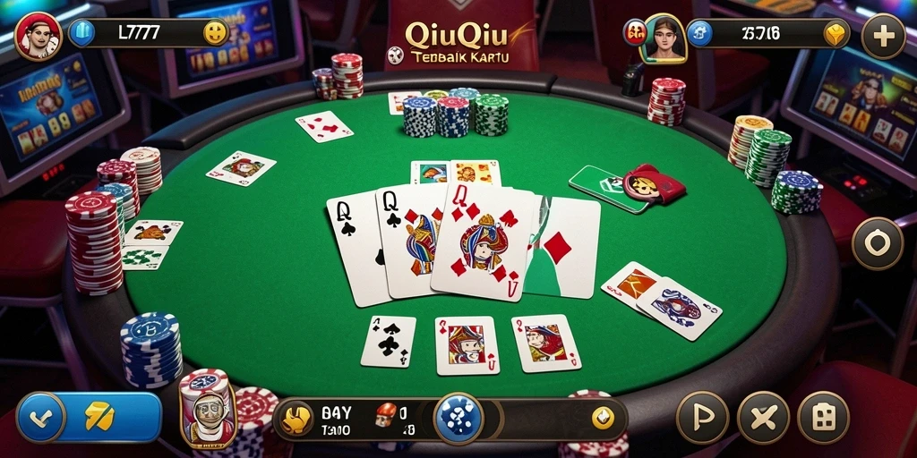 Gameplay seru QiuQiu di L777 yang penuh strategi.