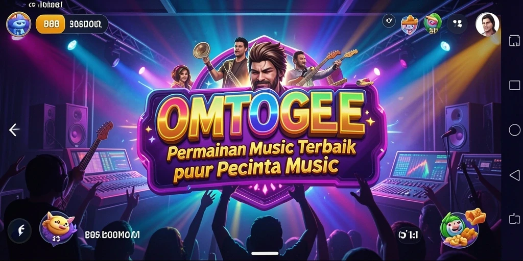 Tampilan menarik dalam gameplay musik OMTOGEL.