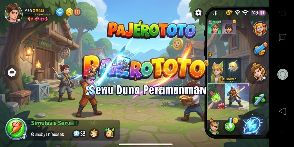 Tampilan gameplay menarik dari PAJEROTOTO