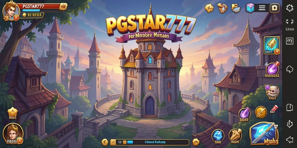 Tangkapan layar PGSTAR777 yang menunjukkan aksi menara dalam bertahan.