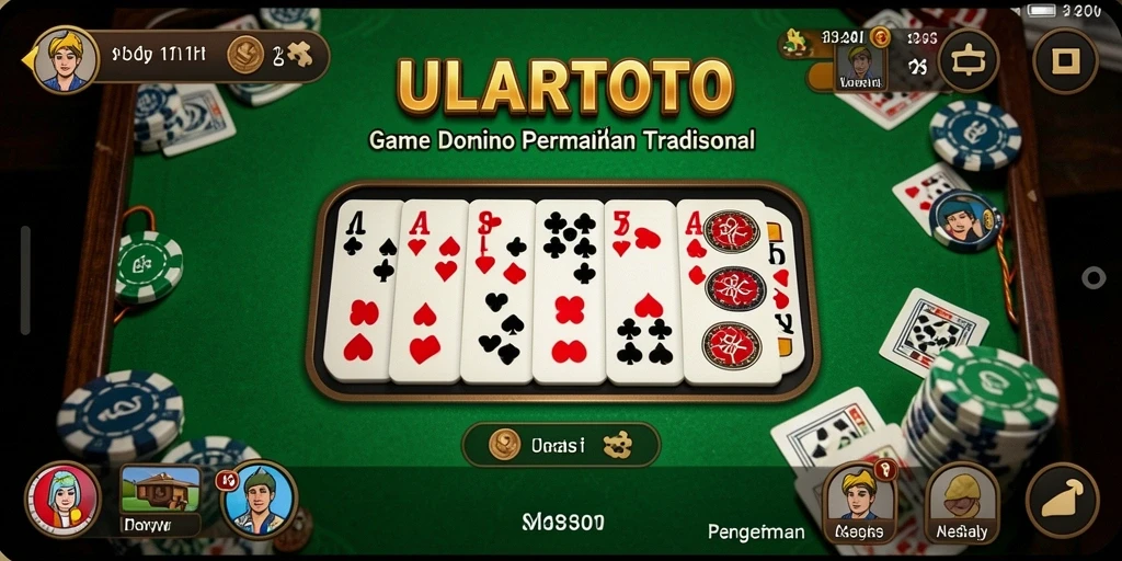 Tampilan gameplay ULARTOTO yang menarik dan menantang.